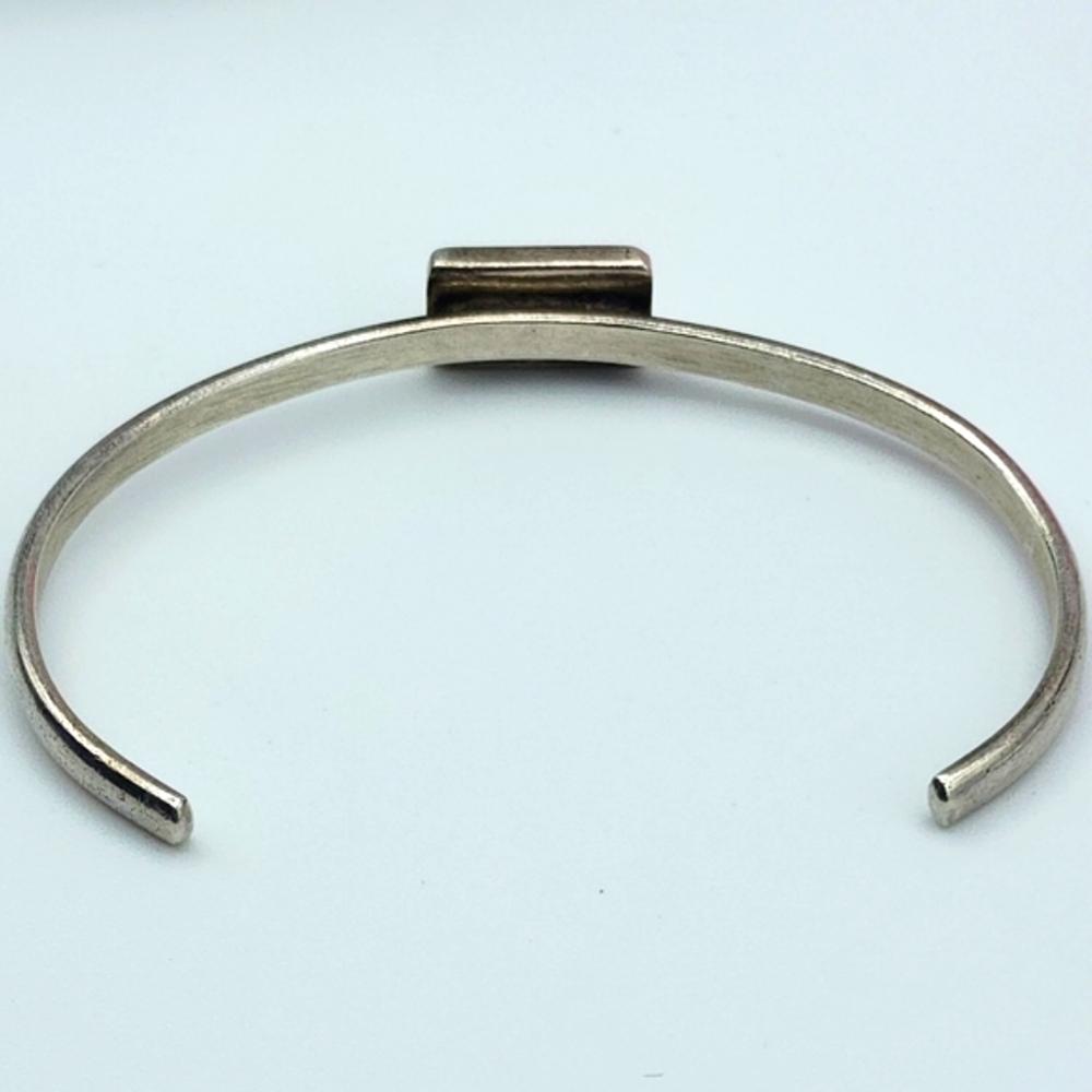 Vintage Sterling Silver 925 Marked J Initial Bracelet - Picture 9 of 10